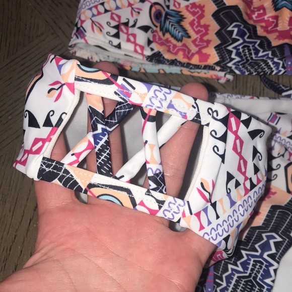 Aztec two-piece bikini bathing suit NWT - Picture 3 of 10